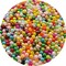 1000pcs Pearl Beads for Crafts 6mm Resin Pearl for Jewelry Making Round Bulk Pearls Beads with Hole for Sewing Crafts Decoration Necklaces Bracelets Earrings Making(Mixed Color)